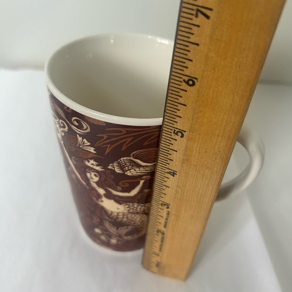 Starbucks Coffee Mug 35th Anniversary Mermaid Split Tail Copper Brown 2006 13 oz - Picture 10 of 10